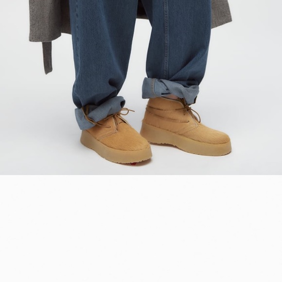 Clarks Zara Pony Leather Shoes - Picture 8 of 9